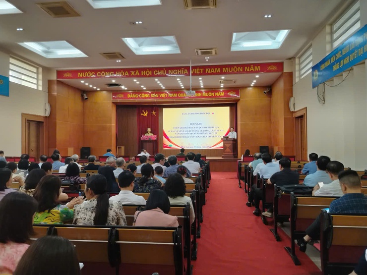 Phường Phúc Lợi phát động Cuộc thi chính luận về bảo vệ nền tảng tư tưởng của Đảng lần thứ Sáu và Hội thi báo cáo viên giỏi, tuyên truyền viên giỏi năm 2026- Ảnh 4.