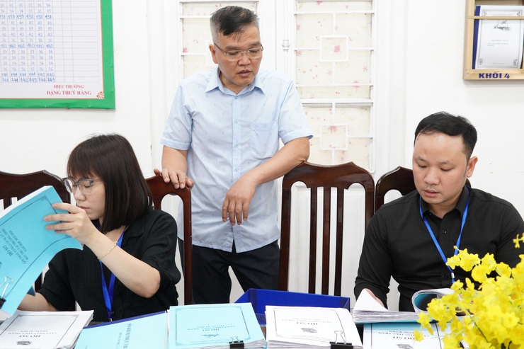 Nguồn thực phẩm cung cấp vào 06 trường Tiểu học của phường Chương Mỹ đều được kiểm soát hàng ngày- Ảnh 24.