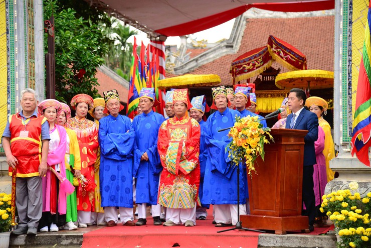 PHƯỜNG LĨNH NAM: RỘN RÀNG LỄ HỘI CẤP THUỶ  TRUYỀN THỐNG THUÝ LĨNH- Ảnh 11.