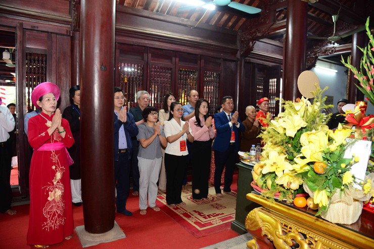 PHƯỜNG LĨNH NAM: RỘN RÀNG LỄ HỘI CẤP THUỶ  TRUYỀN THỐNG THUÝ LĨNH- Ảnh 12.