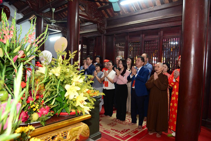 PHƯỜNG LĨNH NAM: RỘN RÀNG LỄ HỘI CẤP THUỶ  TRUYỀN THỐNG THUÝ LĨNH- Ảnh 13.