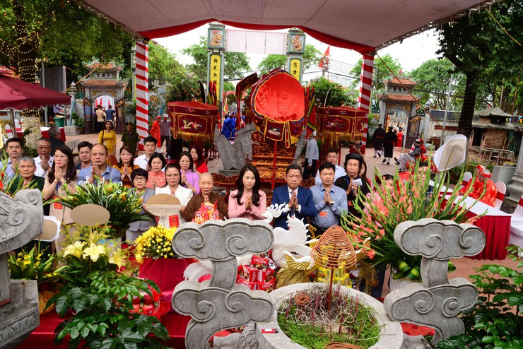 PHƯỜNG LĨNH NAM: RỘN RÀNG LỄ HỘI CẤP THUỶ  TRUYỀN THỐNG THUÝ LĨNH- Ảnh 14.