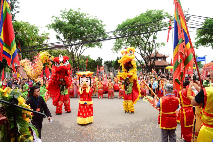 PHƯỜNG LĨNH NAM: RỘN RÀNG LỄ HỘI CẤP THUỶ  TRUYỀN THỐNG THUÝ LĨNH- Ảnh 16.
