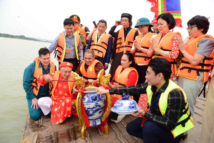 PHƯỜNG LĨNH NAM: RỘN RÀNG LỄ HỘI CẤP THUỶ  TRUYỀN THỐNG THUÝ LĨNH- Ảnh 32.