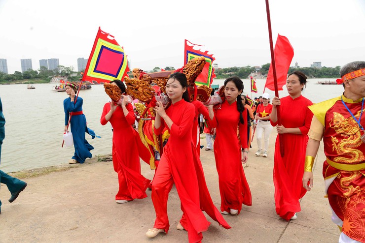 PHƯỜNG LĨNH NAM: RỘN RÀNG LỄ HỘI CẤP THUỶ  TRUYỀN THỐNG THUÝ LĨNH- Ảnh 35.