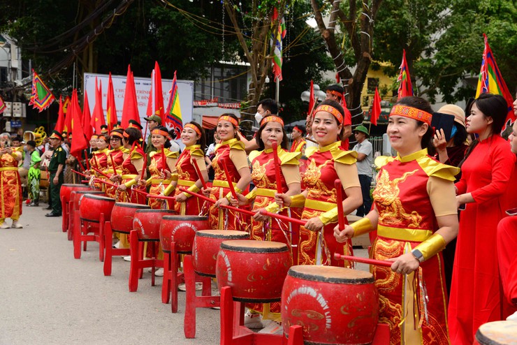 PHƯỜNG LĨNH NAM: RỘN RÀNG LỄ HỘI CẤP THUỶ  TRUYỀN THỐNG THUÝ LĨNH- Ảnh 44.