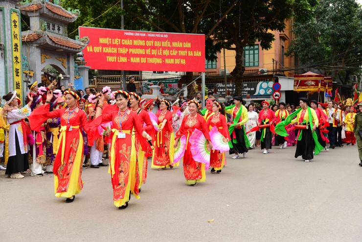 PHƯỜNG LĨNH NAM: RỘN RÀNG LỄ HỘI CẤP THUỶ  TRUYỀN THỐNG THUÝ LĨNH- Ảnh 49.