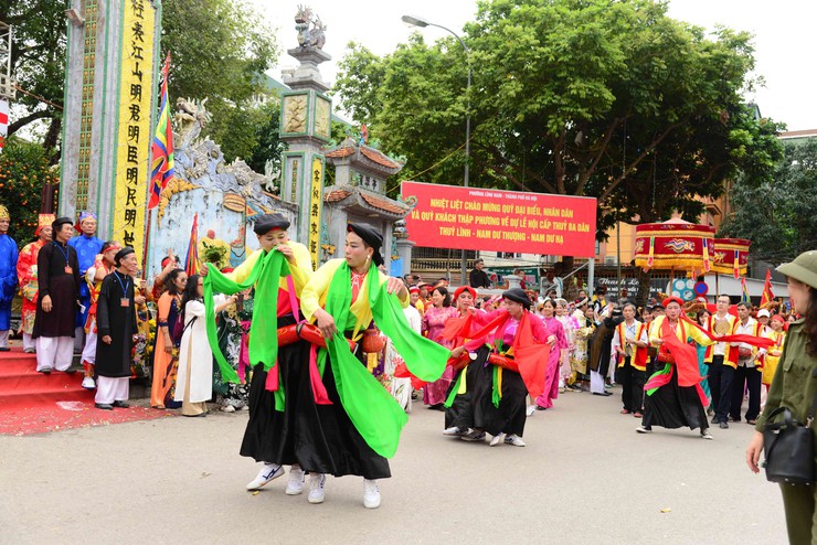 PHƯỜNG LĨNH NAM: RỘN RÀNG LỄ HỘI CẤP THUỶ  TRUYỀN THỐNG THUÝ LĨNH- Ảnh 47.