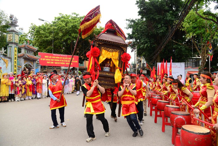 PHƯỜNG LĨNH NAM: RỘN RÀNG LỄ HỘI CẤP THUỶ  TRUYỀN THỐNG THUÝ LĨNH- Ảnh 48.