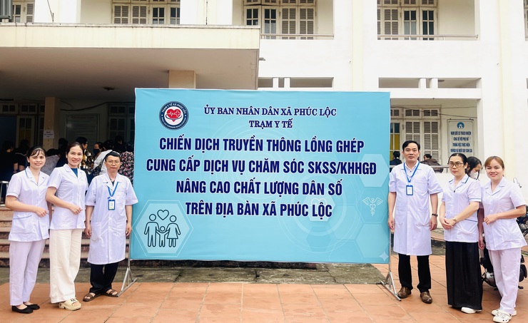 Xã Phúc Lộc tổ chức triển khai Chiến dịch truyền thông lồng ghép cung cấp dịch vụ chăm sóc sức khỏe sinh sản-kế hoạch hóa gia đình- Ảnh 1.