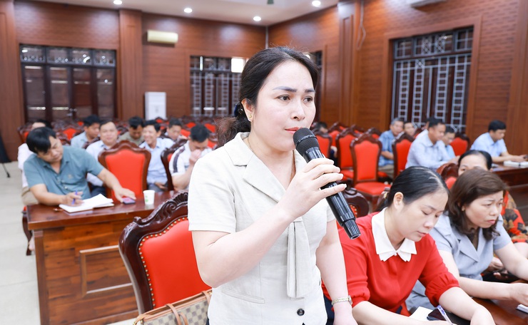 Hội nghị giao ban quý I, triển khai nhiệm vụ trọng tâm quý II năm 2026 tại xã Yên Xuân- Ảnh 3.