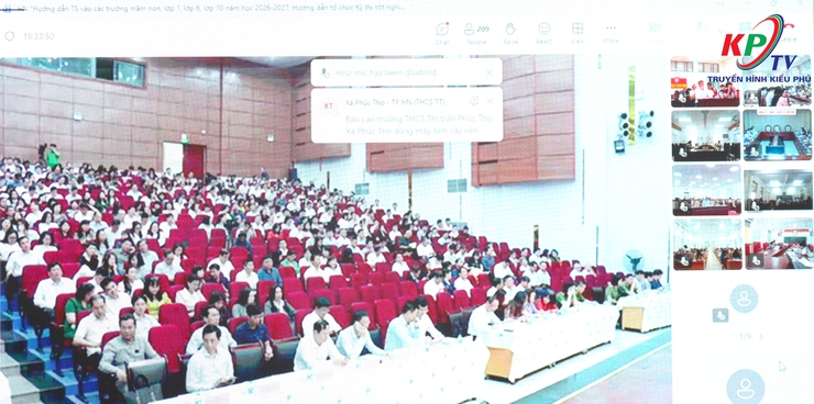 Hà Nội tổ chức hội nghị hướng dẫn tuyển sinh đầu cấp vào các trường và hướng dẫn tổ chức kỳ thi tốt nghiệp trung học phổ thông năm 2026- Ảnh 1.