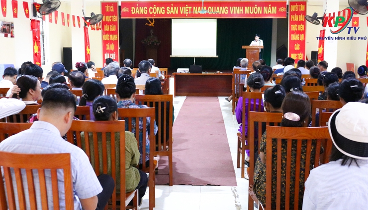 Xã Kiều Phú phối hợp tập huấn tuyên truyền các biện pháp phòng, chống bệnh Dại ở động vật trên đại bàn- Ảnh 2.