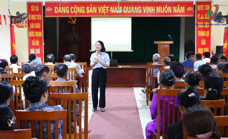 Xã Kiều Phú phối hợp tập huấn tuyên truyền các biện pháp phòng, chống bệnh Dại ở động vật trên đại bàn- Ảnh 3.