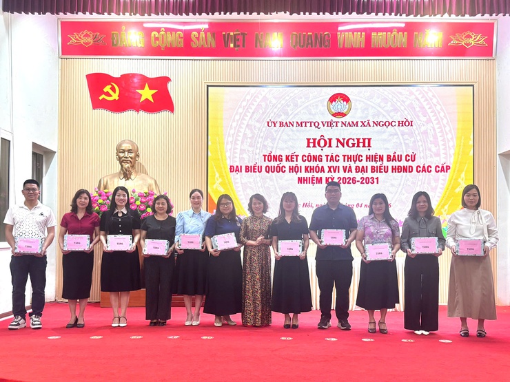 Phát huy sức mạnh đại đoàn kết, MTTQ xã Ngọc Hồi tổng kết công tác tham gia bầu cử nhiệm kỳ 2026–2031- Ảnh 10.