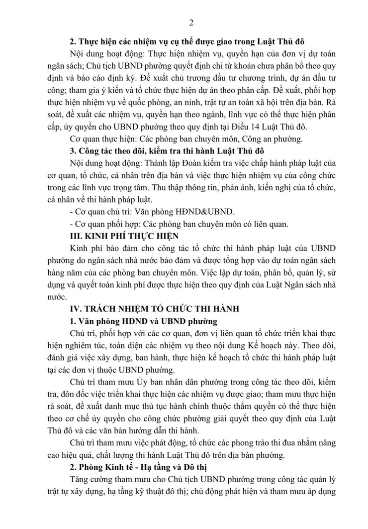 UBND PHƯỜNG VĂN MIẾU – QUỐC TỬ GIÁM ĐẨY MẠNH TUYÊN TRUYỀN, THI ĐUA TRIỂN KHAI THI HÀNH LUẬT THỦ ĐÔ (SỬA ĐỔI)- Ảnh 4.