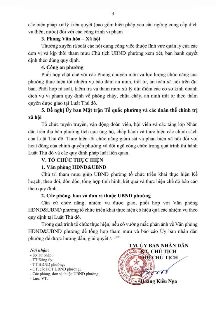 UBND PHƯỜNG VĂN MIẾU – QUỐC TỬ GIÁM ĐẨY MẠNH TUYÊN TRUYỀN, THI ĐUA TRIỂN KHAI THI HÀNH LUẬT THỦ ĐÔ (SỬA ĐỔI)- Ảnh 5.