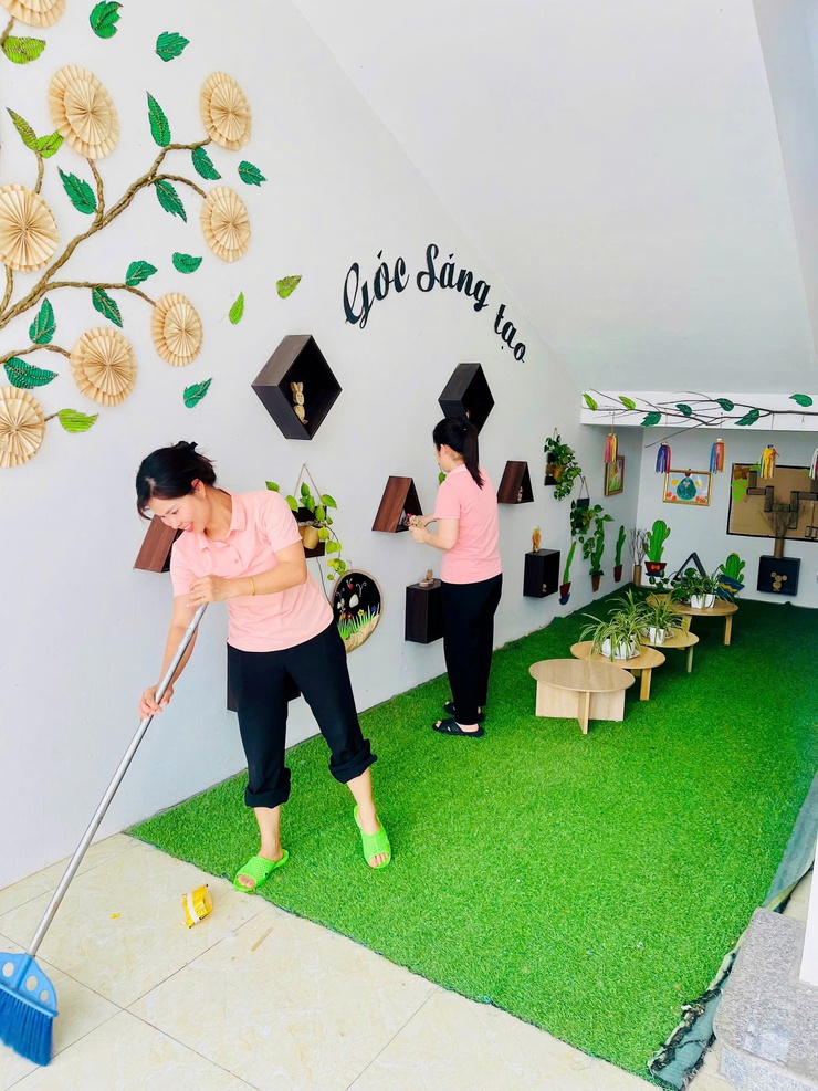 TRƯỜNG MẦM NON CHÀNG SƠN CHỦ ĐỘNG PHÒNG CHỐNG BỆNH TAY CHÂN MIỆNG- Ảnh 4.