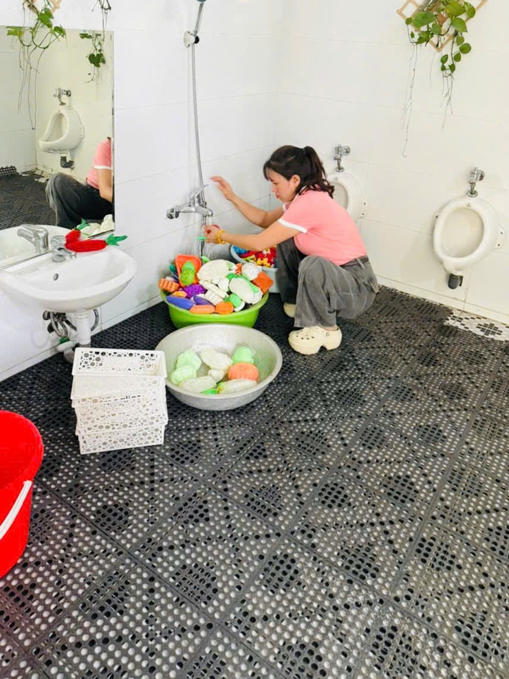 TRƯỜNG MẦM NON CHÀNG SƠN CHỦ ĐỘNG PHÒNG CHỐNG BỆNH TAY CHÂN MIỆNG- Ảnh 3.