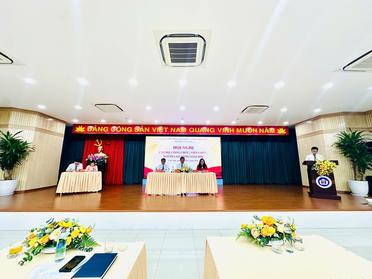 HỘI NGHỊ CÁN BỘ, CÔNG CHỨC, VIÊN CHỨC, NGƯỜI LAO ĐỘNG PHƯỜNG CỬA NAM NĂM 2026- Ảnh 5.