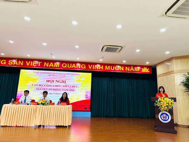 HỘI NGHỊ CÁN BỘ, CÔNG CHỨC, VIÊN CHỨC, NGƯỜI LAO ĐỘNG PHƯỜNG CỬA NAM NĂM 2026- Ảnh 8.