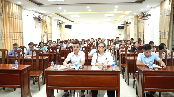 Hội nghị Ban Chấp hành Hội Chữ thập đỏ xã Thanh Oai lần thứ 2 (mở rộng)- Ảnh 1.