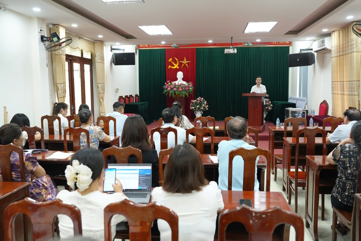 Hội nghị Ban Chấp hành Hội Chữ thập đỏ xã Thanh Oai lần thứ 2 (mở rộng)- Ảnh 2.