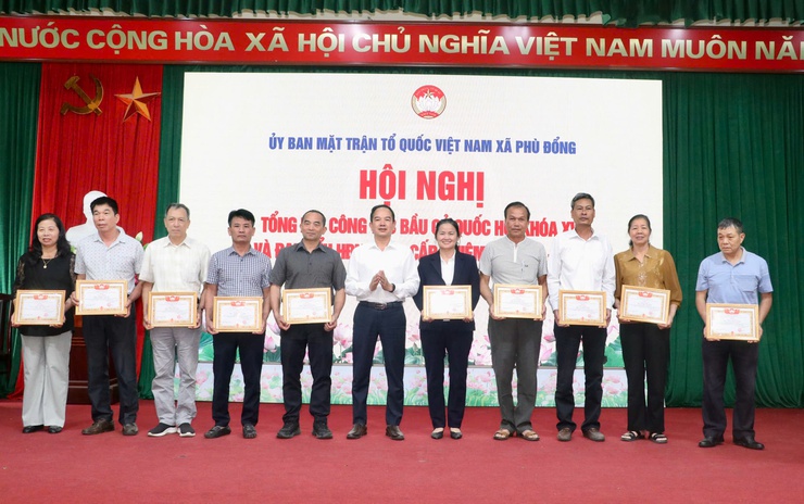 Ủy ban MTTQ Việt Nam xã Phù Đổng sơ kết công tác Mặt trận Tổ quốc và các đoàn thể quý I, triển khai phương hướng, nhiệm vụ quý II-2026- Ảnh 6.