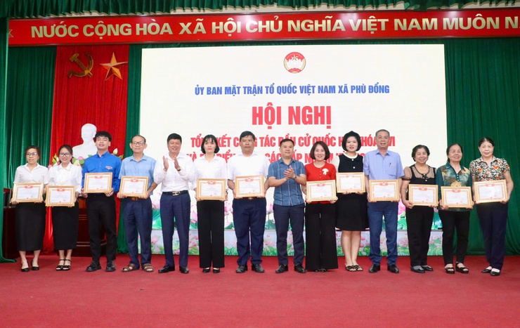 Ủy ban MTTQ Việt Nam xã Phù Đổng sơ kết công tác Mặt trận Tổ quốc và các đoàn thể quý I, triển khai phương hướng, nhiệm vụ quý II-2026- Ảnh 7.