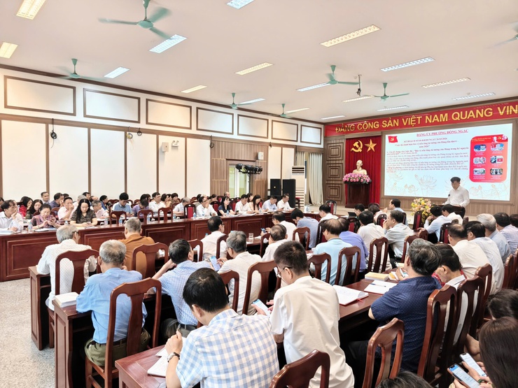 Đảng ủy phường Đông Ngạc triển khai Kế hoạch phát động Cuộc thi chính luận bảo vệ nền tảng, tư tưởng của Đảng lần thứ Sáu và tổ chức Hội thi Báo cáo viên, Tuyên truyền viên giỏi năm 2026- Ảnh 1.