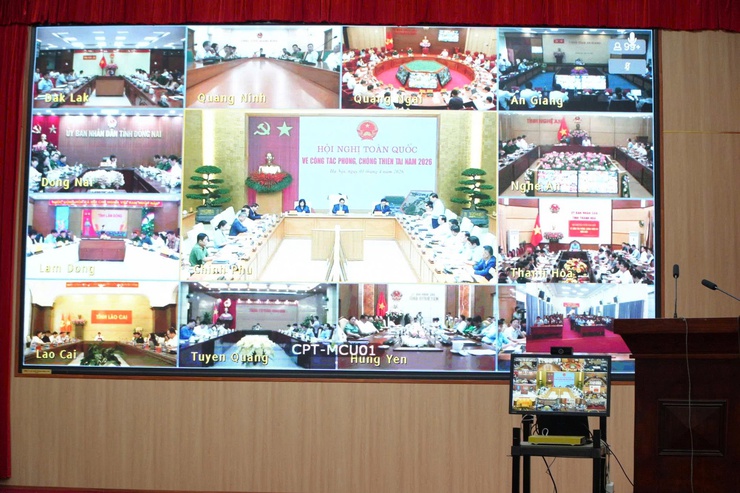 XÃ TÂY PHƯƠNG THAM DỰ HỘI NGHỊ TRỰC TUYẾN TOÀN QUỐC VỀ PHÒNG, CHỐNG THIÊN TAI NĂM 2026- Ảnh 4.