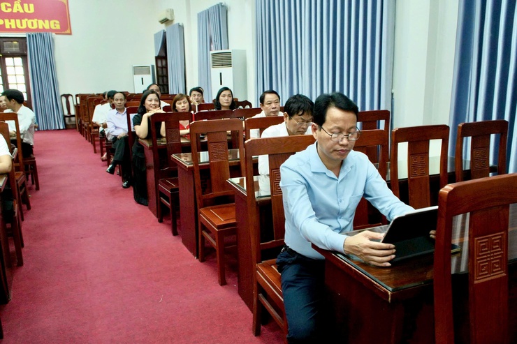 XÃ TÂY PHƯƠNG THAM DỰ HỘI NGHỊ TRỰC TUYẾN TOÀN QUỐC VỀ PHÒNG, CHỐNG THIÊN TAI NĂM 2026- Ảnh 2.