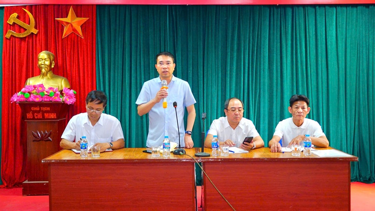 UBND phường Từ Liêm tổ chức hội nghị công khai phương án bồi thường, hỗ trợ GPMB Dự án Hồ điều hòa Phú Đô- Ảnh 2.