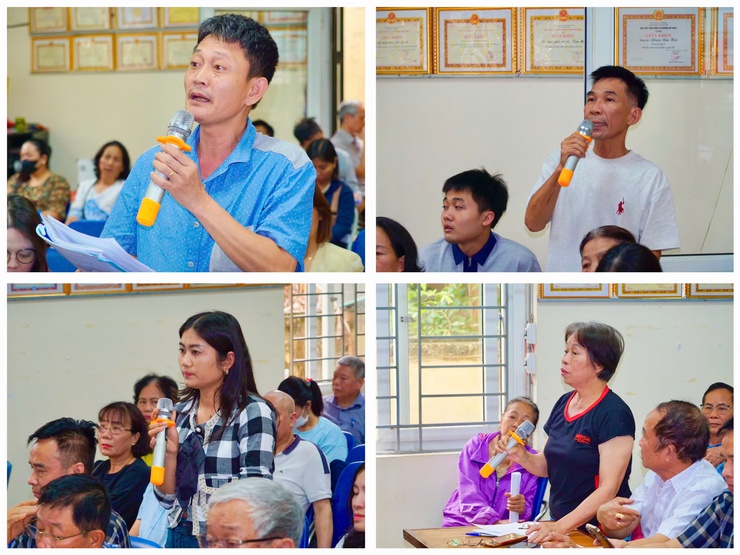 UBND phường Từ Liêm tổ chức hội nghị công khai phương án bồi thường, hỗ trợ GPMB Dự án Hồ điều hòa Phú Đô- Ảnh 3.