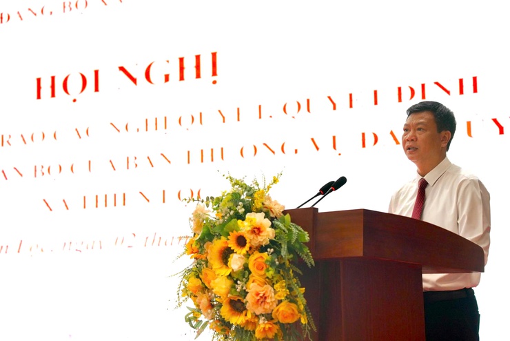 Hội nghị công bố và trao các Nghị quyết, Quyết định về công tác cán bộ của Ban Thường vụ Đảng ủy xã Thiên Lộc- Ảnh 9.