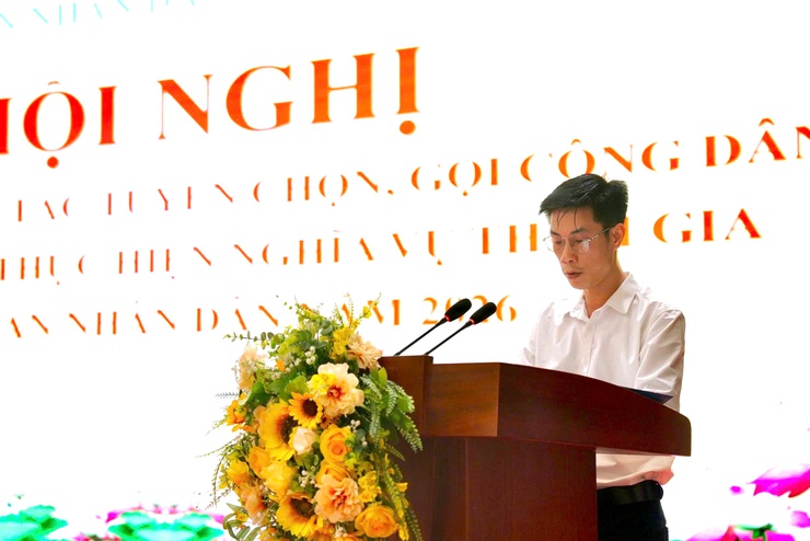 Thiên Lộc tổng kết công tác tuyển chọn, gọi công dân nhập ngũ và thực hiện nghĩa vụ tham gia công an nhân dân năm 2026.- Ảnh 14.