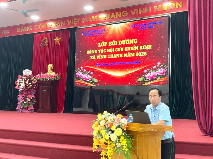 HỘI CCB XÃ VĨNH THANH TỔ CHỨC LỚP BỒI DƯỠNG CÔNG TÁC HỘI CỰU CHIẾN BINH NĂM 2026- Ảnh 4.