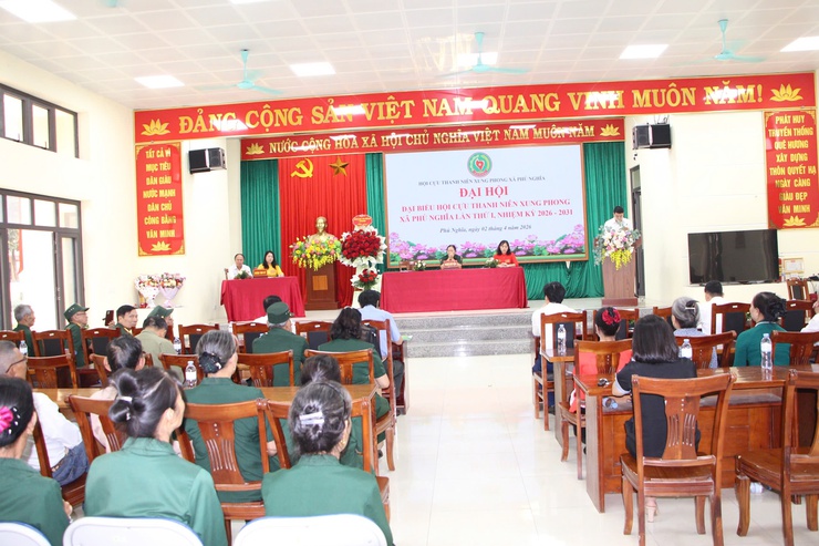 Đại hội hội Cựu Thanh niên xung phong xã Phú Nghĩa nhiệm kỳ 2026 – 2031 thành công tốt đẹp- Ảnh 2.