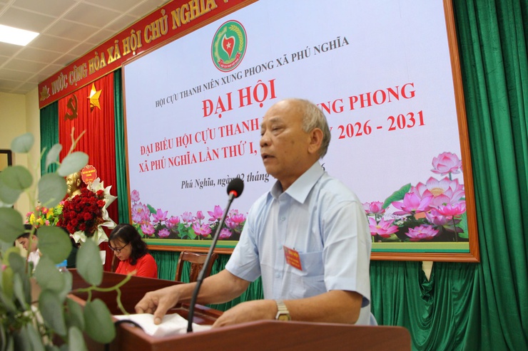 Đại hội hội Cựu Thanh niên xung phong xã Phú Nghĩa nhiệm kỳ 2026 – 2031 thành công tốt đẹp- Ảnh 6.