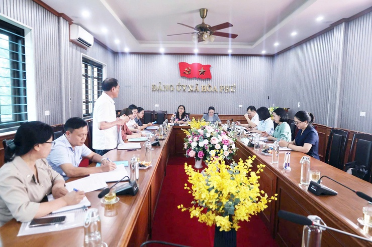 Xã Hòa Phú: Tiếp và làm việc với Đoàn công tác Hội Nông dân thành phố Hà Nội- Ảnh 7.