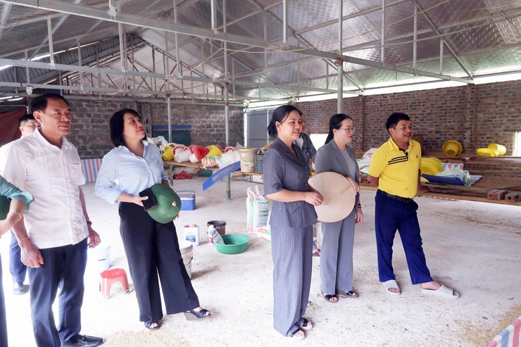 Xã Hòa Phú: Tiếp và làm việc với Đoàn công tác Hội Nông dân thành phố Hà Nội- Ảnh 4.