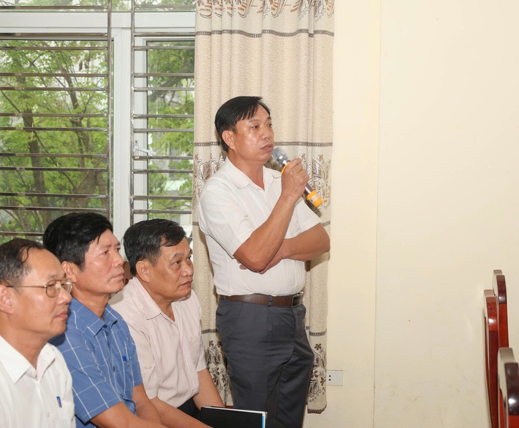 Xã Đại Xuyên giao ban đánh giá kết quả thực hiện nhiệm vụ 3 tháng đầu năm và triển khai các nhiệm vụ trọng tâm 9 tháng cuối năm 2026.- Ảnh 5.