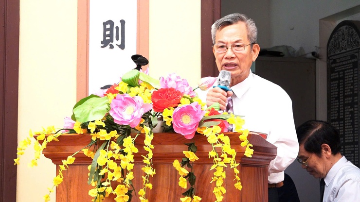 RẠNG DANH "TRẠNG CẬU, TRẠNG CHÁU".  Ngày Giỗ Tổ họ Nguyễn Đức ở Canh Hoạch – Nét đẹp văn hóa đất học Dân Hoà- Ảnh 9.