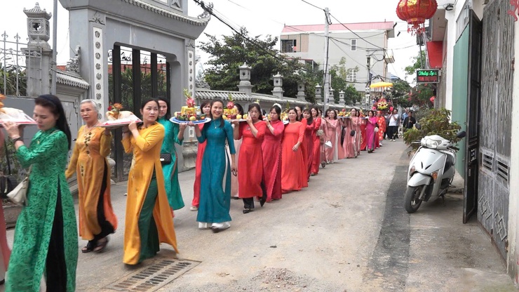 RẠNG DANH "TRẠNG CẬU, TRẠNG CHÁU".  Ngày Giỗ Tổ họ Nguyễn Đức ở Canh Hoạch – Nét đẹp văn hóa đất học Dân Hoà- Ảnh 12.