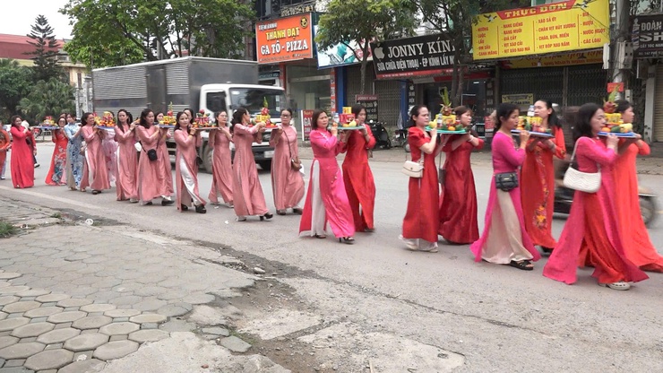 RẠNG DANH "TRẠNG CẬU, TRẠNG CHÁU".  Ngày Giỗ Tổ họ Nguyễn Đức ở Canh Hoạch – Nét đẹp văn hóa đất học Dân Hoà- Ảnh 14.