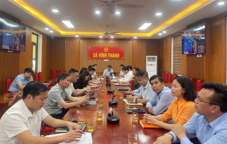 Xã Vĩnh Thanh tham dự hội nghị trực tuyến đánh giá công tác quý I, triển khai nhiệm vụ quý II năm 2026.- Ảnh 2.