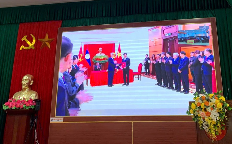 Tam Hưng tham dự Hội nghị giao ban trực tuyến quý I-2026 của Thành ủy Hà Nội- Ảnh 1.