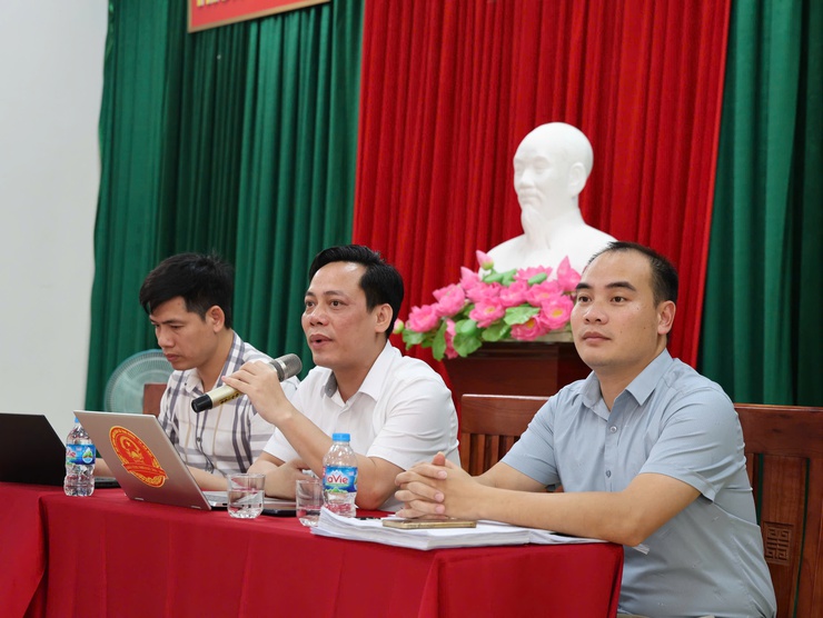 Tam Hưng: Họp dân thôn Dư Dụ triển khai công tác GPMB Dự án Khu đô thị thể thao Olympic- Ảnh 5.