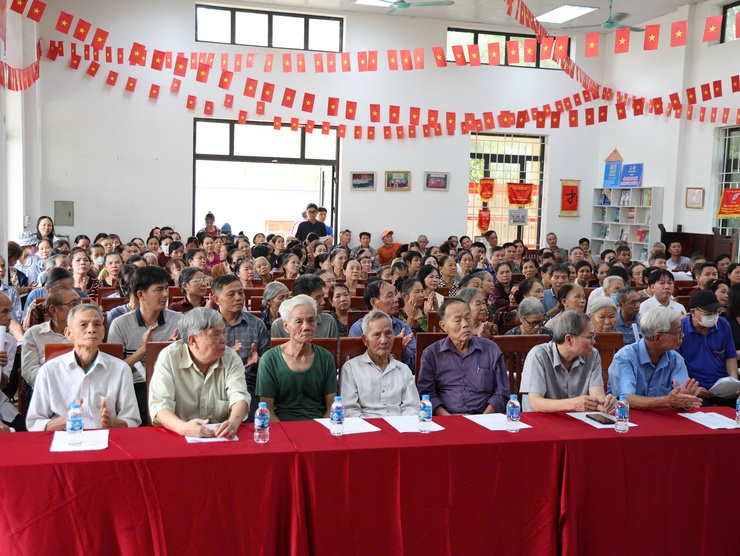 Tam Hưng: Họp dân thôn Dư Dụ triển khai công tác GPMB Dự án Khu đô thị thể thao Olympic- Ảnh 4.