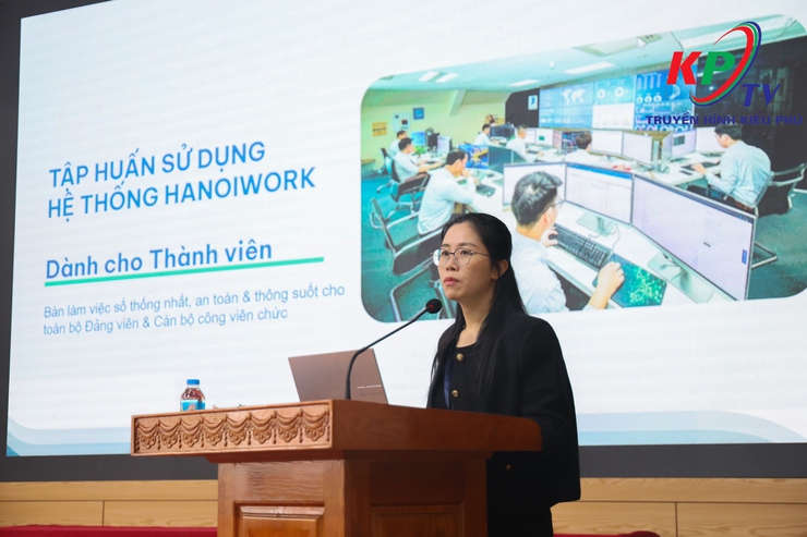 Xã Kiều Phú tập huấn sử dụng Không gian làm việc số (HanoiWork)- Ảnh 4.